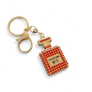 Red and Gold Parfum Keychain